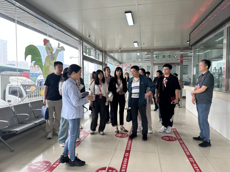 中国物流与采购联合会大宗商品流通分会到朝阳农产品大市场考察调研